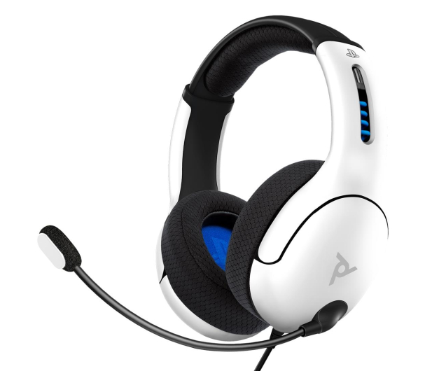 PDP LVL50 PS5/PS4/PC - Białe - 606686 - zdjęcie